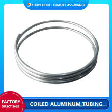 Tubo de aluminio en espiral para intercambiador de calor